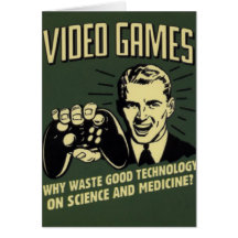 Funny Video Game Saying Card