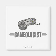 Funny Video Gamer Magnet