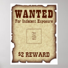 Funny Wanted Poster