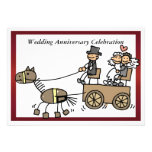 Funny Wedding Anniversary Invitation