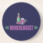 Funny Wine Drink Coaster