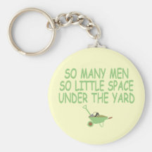Funny women only keychain
