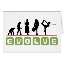 Funny Yoga Gift Greeting Cards