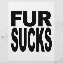 Fur Sucks Custom Flyer