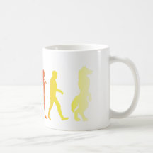 Furry evolution mug