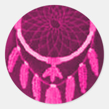'Fuschia Night' Sticker