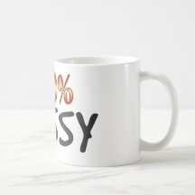 Fussy 100 Percent Mug