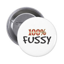 Fussy 100 Percent Pins