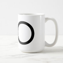 Futura Typography "O" Mug
