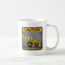 Future Backhoe Driver Coffee Mug
