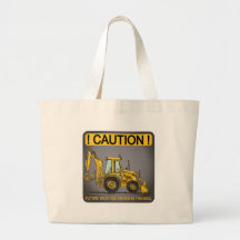 Future Backhoe Driver Tote Bag