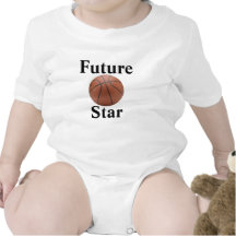 Future Basketball Star Baby Creeper
