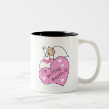 Future Bride with Heart Tshirts and Gifts Mug