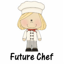 future chef (girl) acrylic cut out