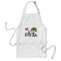Future Christma Elf In Training Aprons