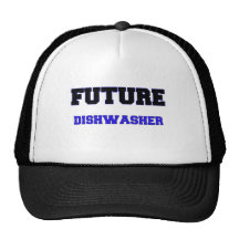 Future Dishwasher Trucker Hats
