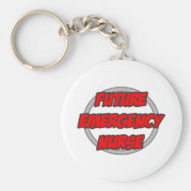 Future Emergency Nurse Key Chain
