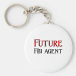 Future Fbi Agent Keychain