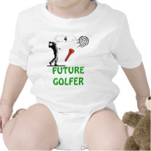 future golfer toddler t-shirt