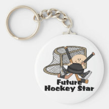 Future Hockey Star Keychain