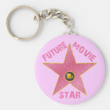FUTURE MOVIE STAR KEY CHAIN