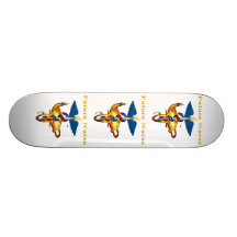 Future Nurse Custom Skate Board