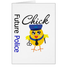 Future Police Chick Cards