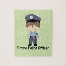 future police officer (boy) jigsaw puzzle