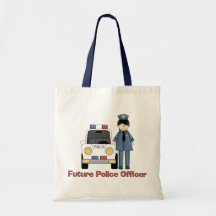 Future Police Officer - Female Canvas Bags