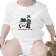 Future Police Officer Male T Shirt