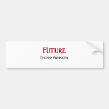 Future Record Producer Bumper Stickers