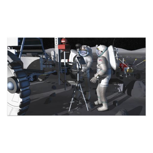 Future space exploration missions 8 photographic print