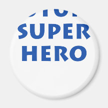 Future Super hero Fridge Magnet