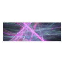 Futuristic Abstract Fractal Design Business Cards