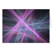 Futuristic Abstract Fractal Design Cards