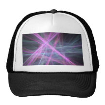 Futuristic Abstract Fractal Design Hat