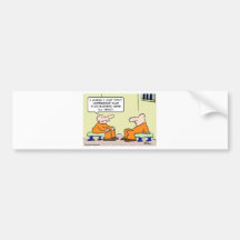 fuzz busters prisoner cell bumper sticker