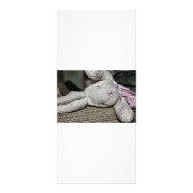 Fuzzy Bunny Rack Card Design