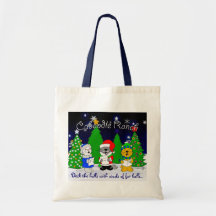 'Fuzzy Carolers' Bag