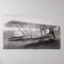G2 CAUDRON AEROPLANE c. 1912 Print