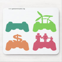 G4C Stacked Icons Mousepad mousepads