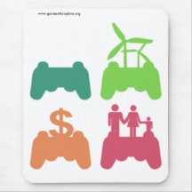 G4C Stacked Icons Mousepad