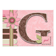 G Girl Invitation