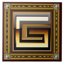 G Monogram Premium Best viewed large. see notes Ceramic Tile