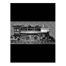 G Scale Model Train Postcard