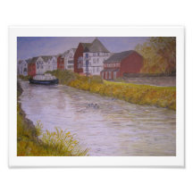 Gabriels Wharf Exeter Art Photo