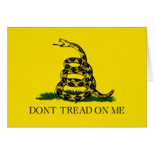 Gadsden Flag Card