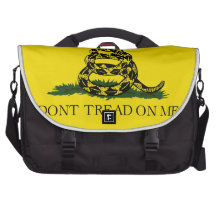 Gadsden Flag - Don't Tread On Me Bags For Laptop
