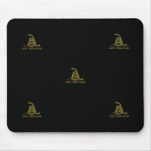 Gadsden Flag Don't Tread On Me Mouse Pad