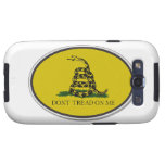 Gadsden Flag Dont Tread On Me Oval Design casemate cases